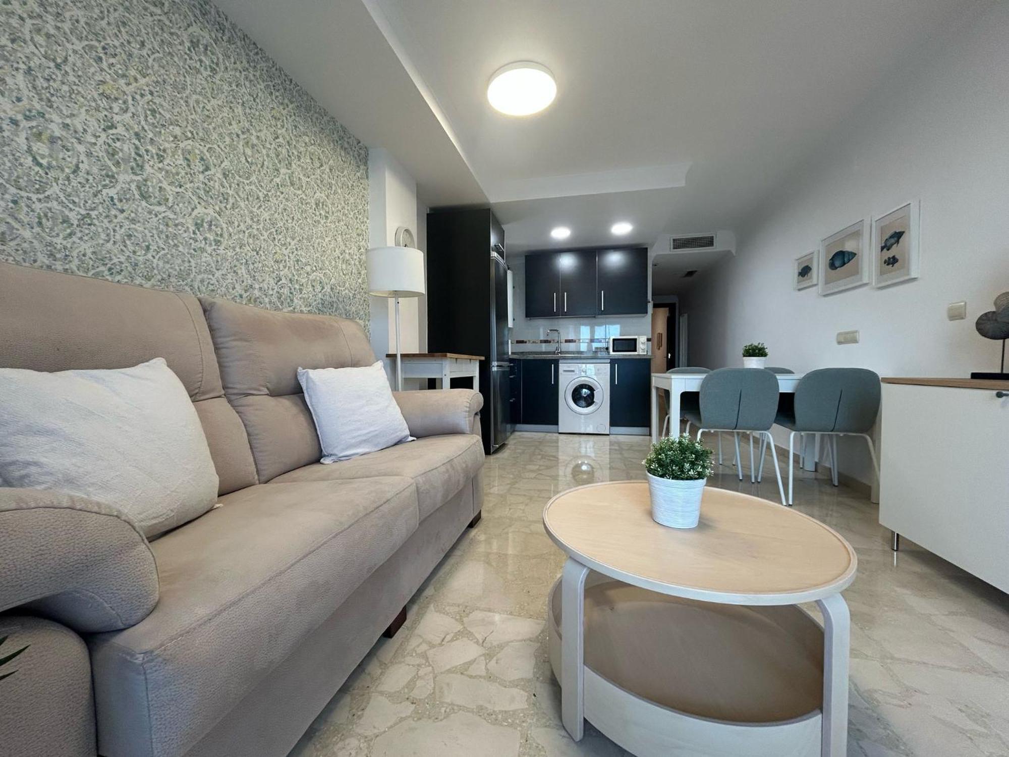 Maravilloso Apartamento En Primera Linea De Playa Con Vistas Al Mar En Caleta De Velez 2 D מראה חיצוני תמונה